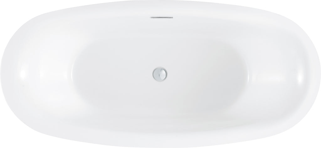 FREESTANDING TUB "VALENCIA" 67" x 32" x 24" AFT-A0981-WH