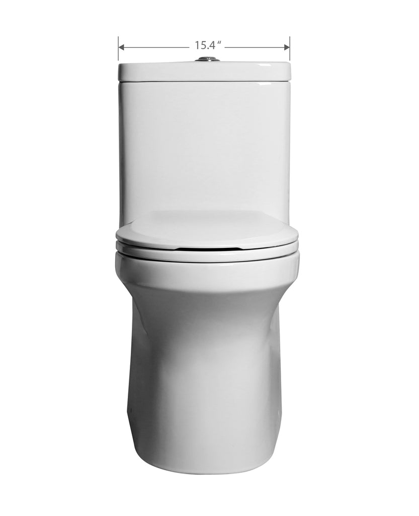 ONE PIECE ROUND TOILET "ARGOS" AT-002-WH