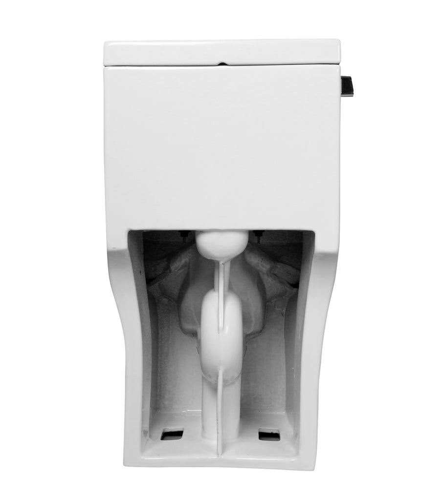 ONE PIECE ELONGATED TOILET "SANTORINI" AT-003S-WH