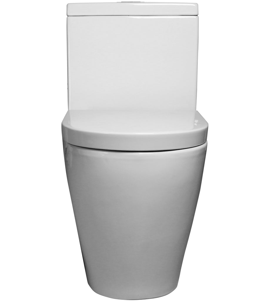 ONE PIECE ELONGATED TOILET "NAXOS" AT-008-WH