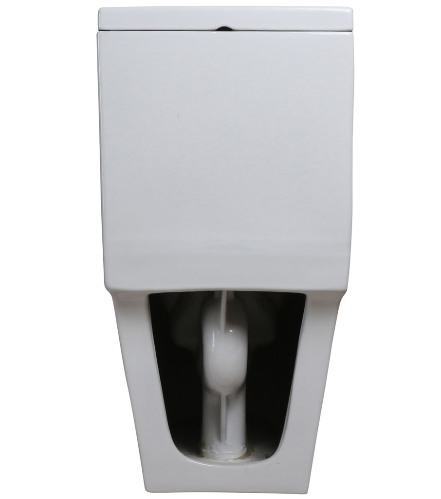 ONE PIECE ELONGATED TOILET "NAXOS" AT-008-WH