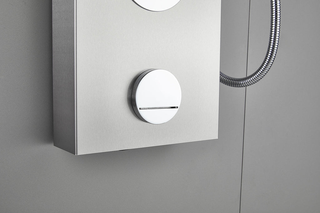 SHOWER PANEL "KINGSTON" ASP-106-SS, NEW