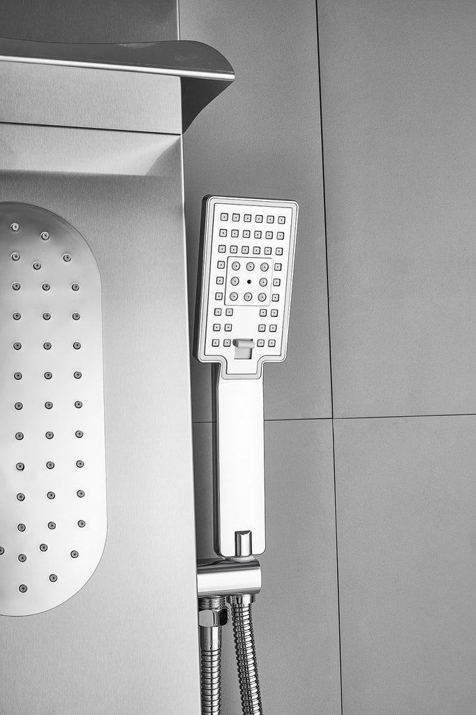 SHOWER PANEL "KINGSTON" ASP-106-SS, NEW