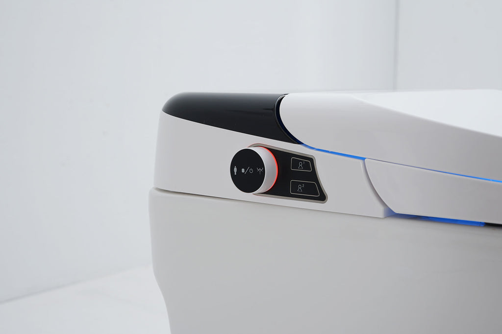 SMART ONE PIECE ELONGATED TOILET "MONACO" AT-5531600-WH