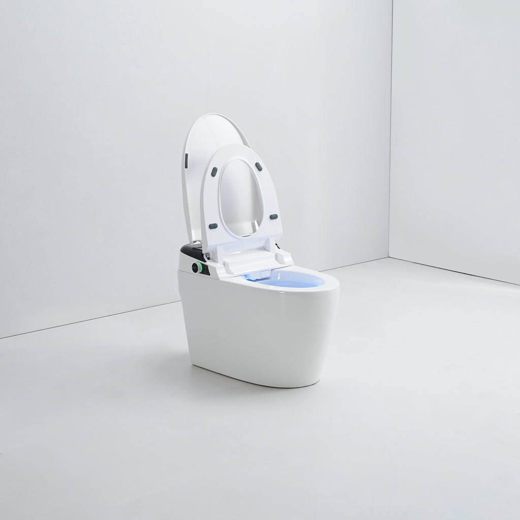 SMART ONE PIECE ELONGATED TOILET "MONACO" AT-5531600-WH