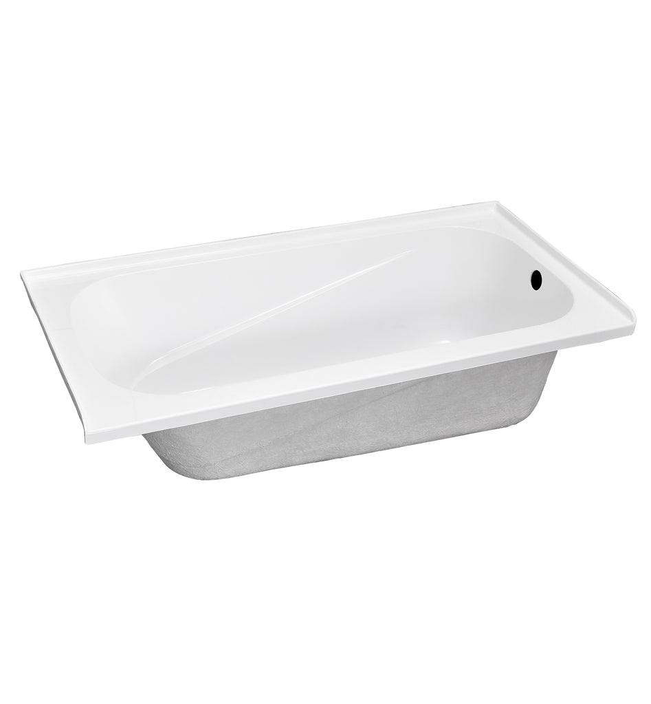 BATH TUB "AMALFI" 60” x 32” x 18”, ATAM-6032-WH-RT