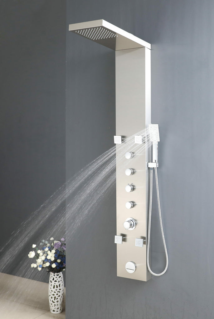 SHOWER PANEL "SEVILLE" ASP-7050-SS