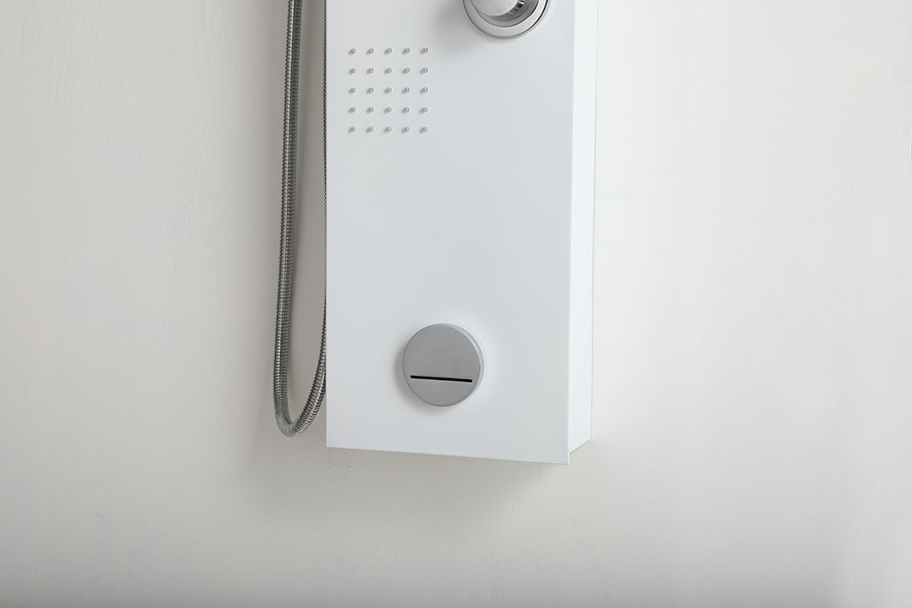 SHOWER PANEL "MARBELLA" ASP-3557-WH