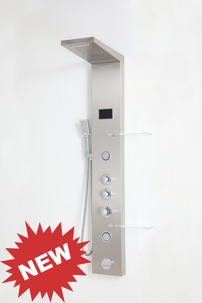 SHOWER PANEL "MODENA" ASP-9155-SS, NEW