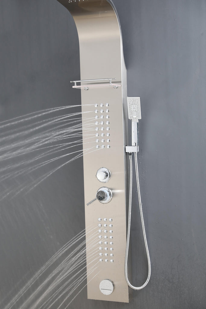 SHOWER PANEL "TURIN" ASP-11055-SS, NEW