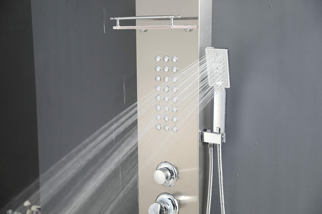 SHOWER PANEL "TURIN" ASP-11055-SS, NEW