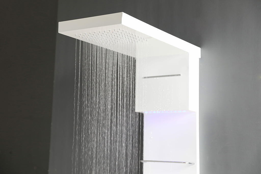 SHOWER PANEL "MARBELLA" ASP-3557-WH