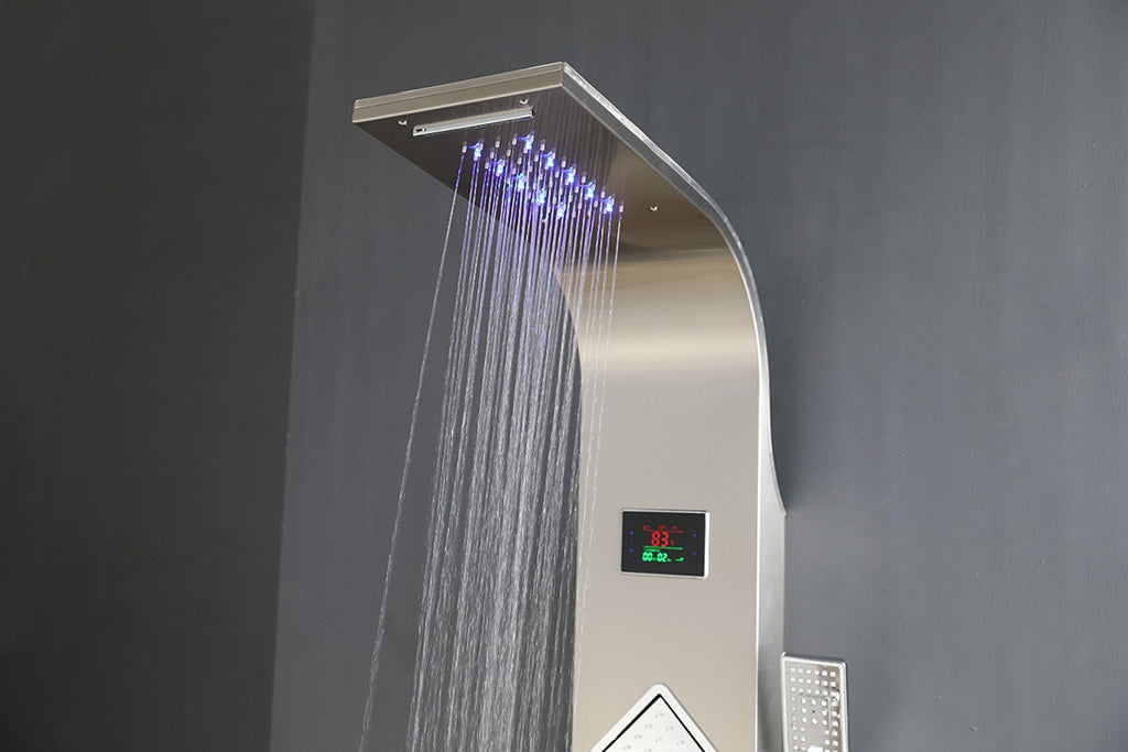 SHOWER PANEL "PALERMO" ASP-1255-SS, NEW