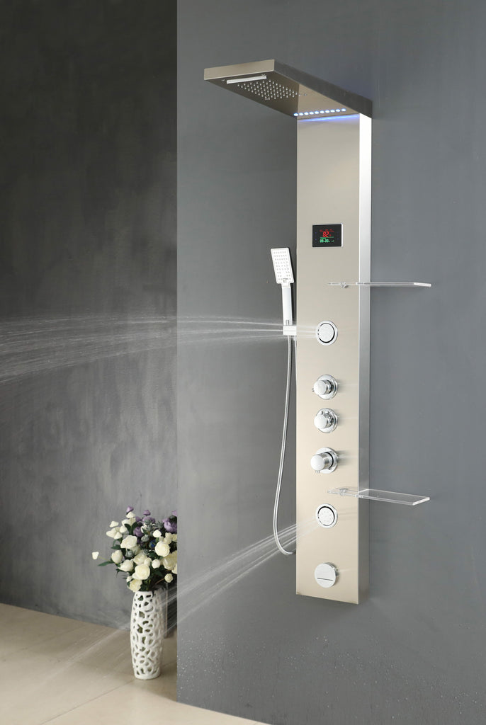 SHOWER PANEL "MODENA" ASP-9155-SS, NEW