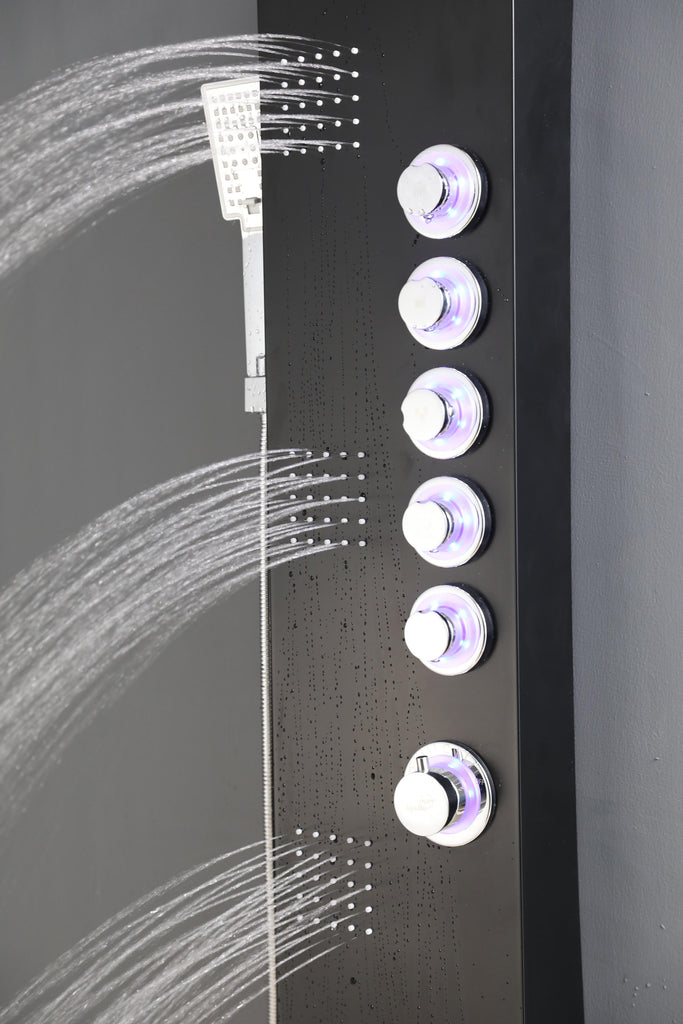 SHOWER PANEL "MARBELLA" ASP-3557-BL