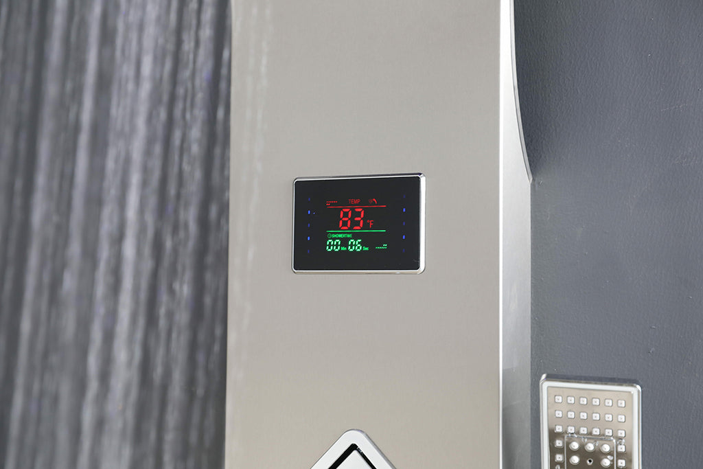 SHOWER PANEL "PALERMO" ASP-1255-SS, NEW