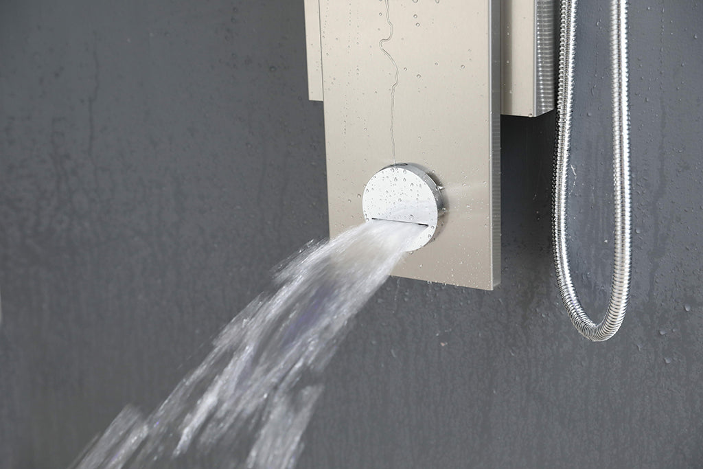 SHOWER PANEL "SALERNO" ASP-7155-SS, NEW