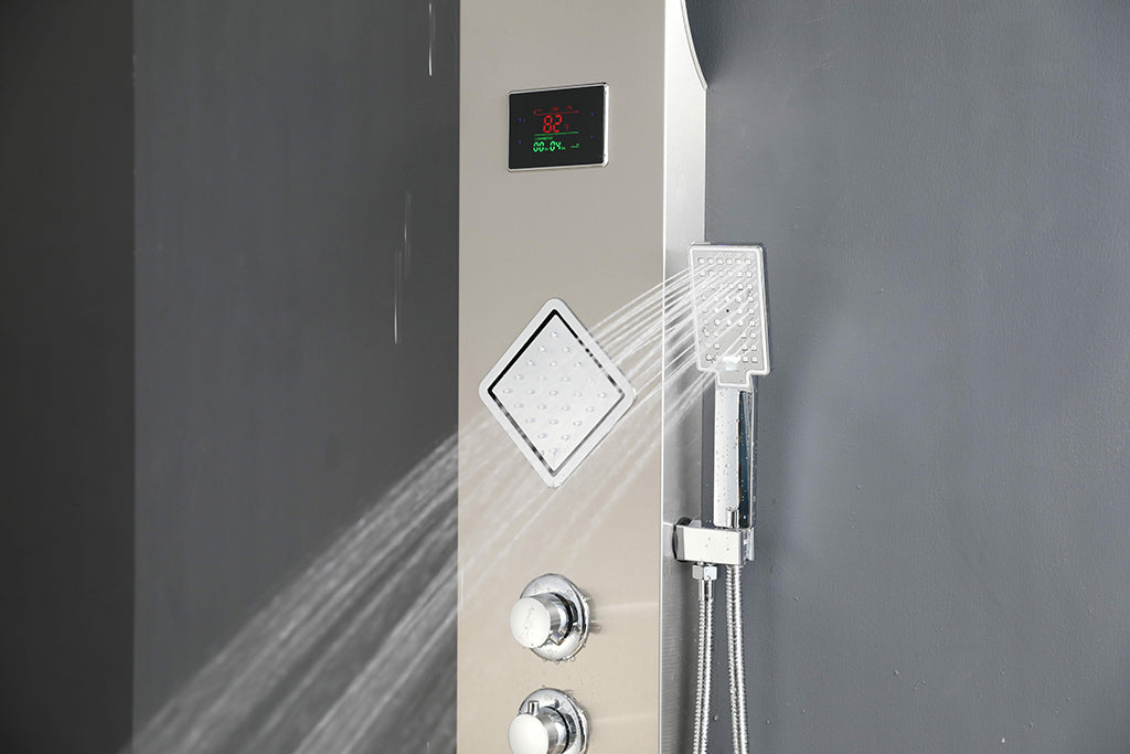 SHOWER PANEL "PALERMO" ASP-1255-SS, NEW
