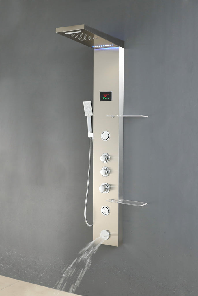 SHOWER PANEL "MODENA" ASP-9155-SS, NEW
