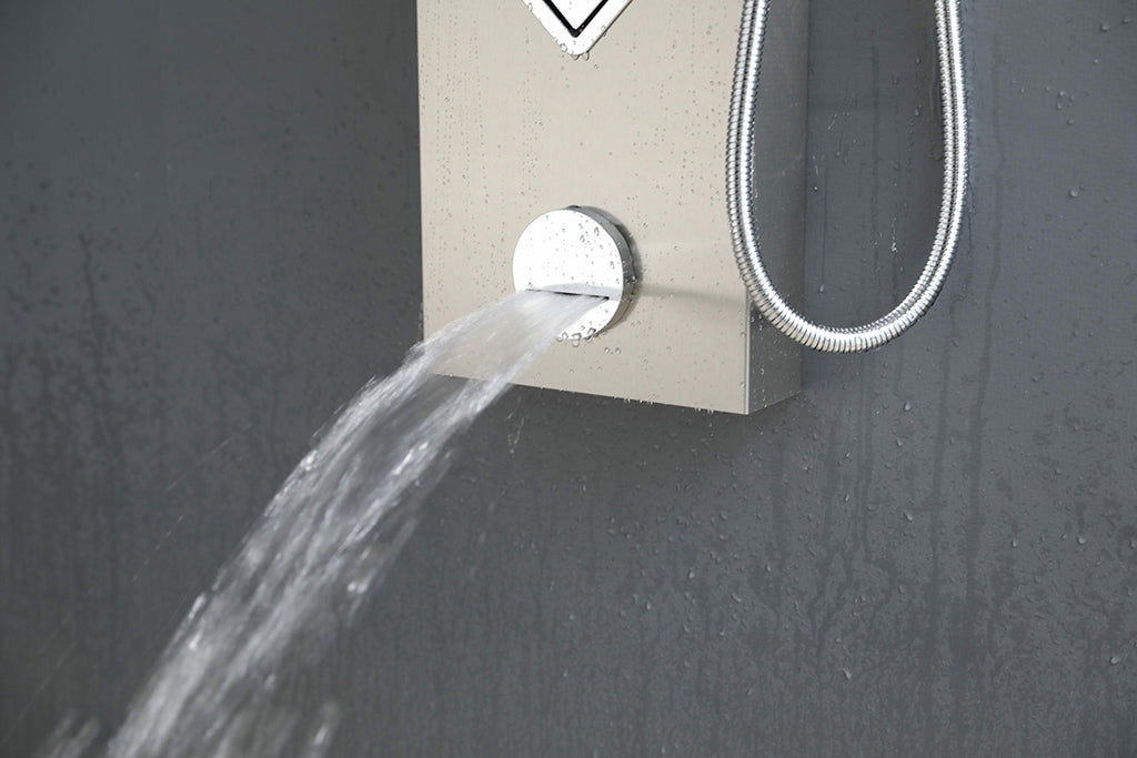 SHOWER PANEL "PALERMO" ASP-1255-SS, NEW