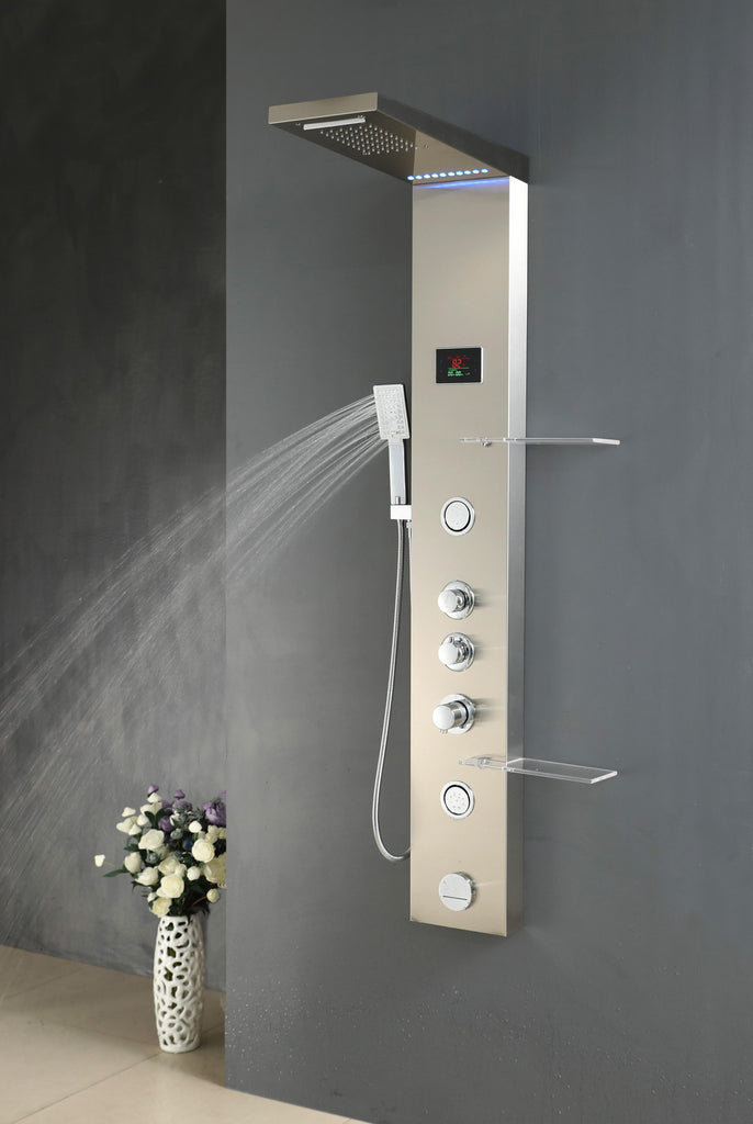 SHOWER PANEL "MODENA" ASP-9155-SS, NEW