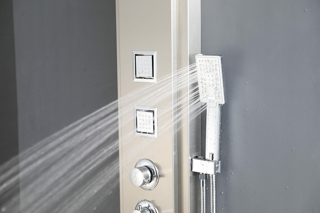 SHOWER PANEL "SALERNO" ASP-7155-SS, NEW