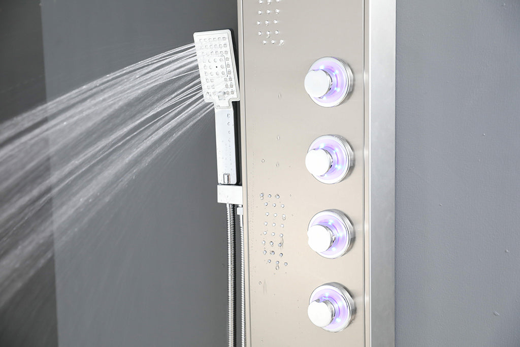 SHOWER PANEL "VERONA", ASP-8155-SS, NEW