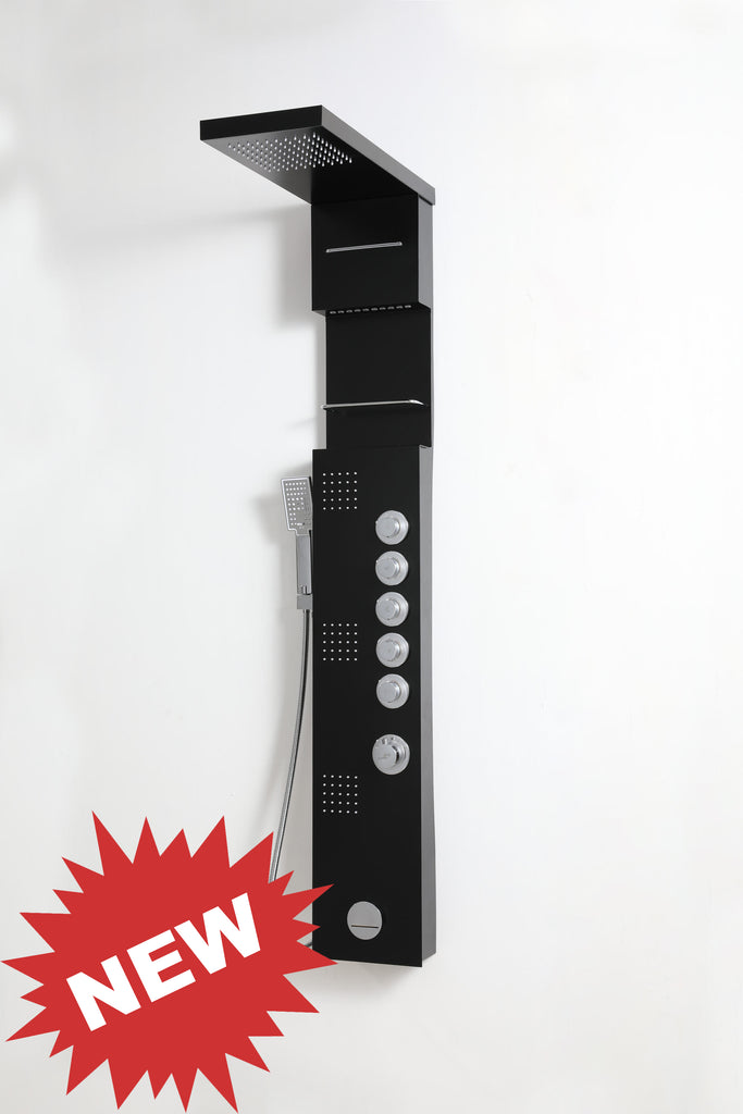 SHOWER PANEL "MARBELLA" ASP-3557-BL