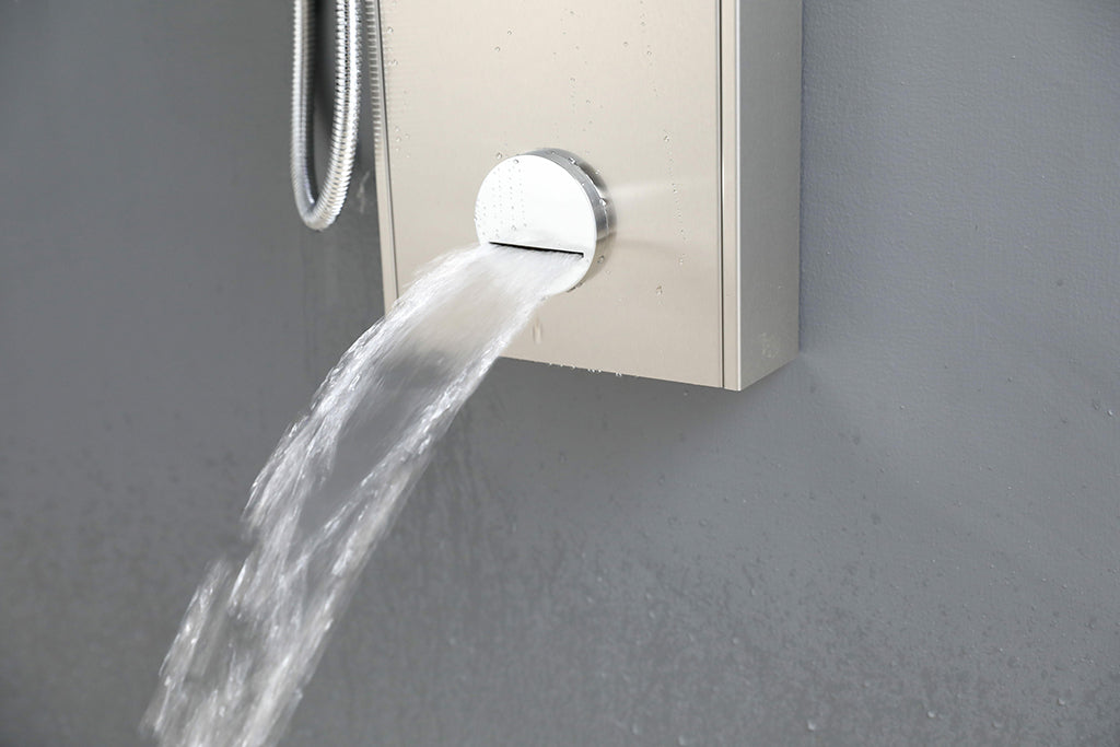 SHOWER PANEL "VERONA", ASP-8155-SS, NEW