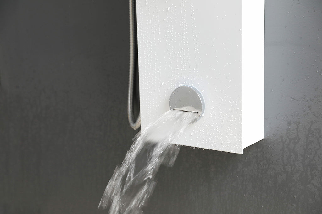 SHOWER PANEL "MARBELLA" ASP-3557-WH