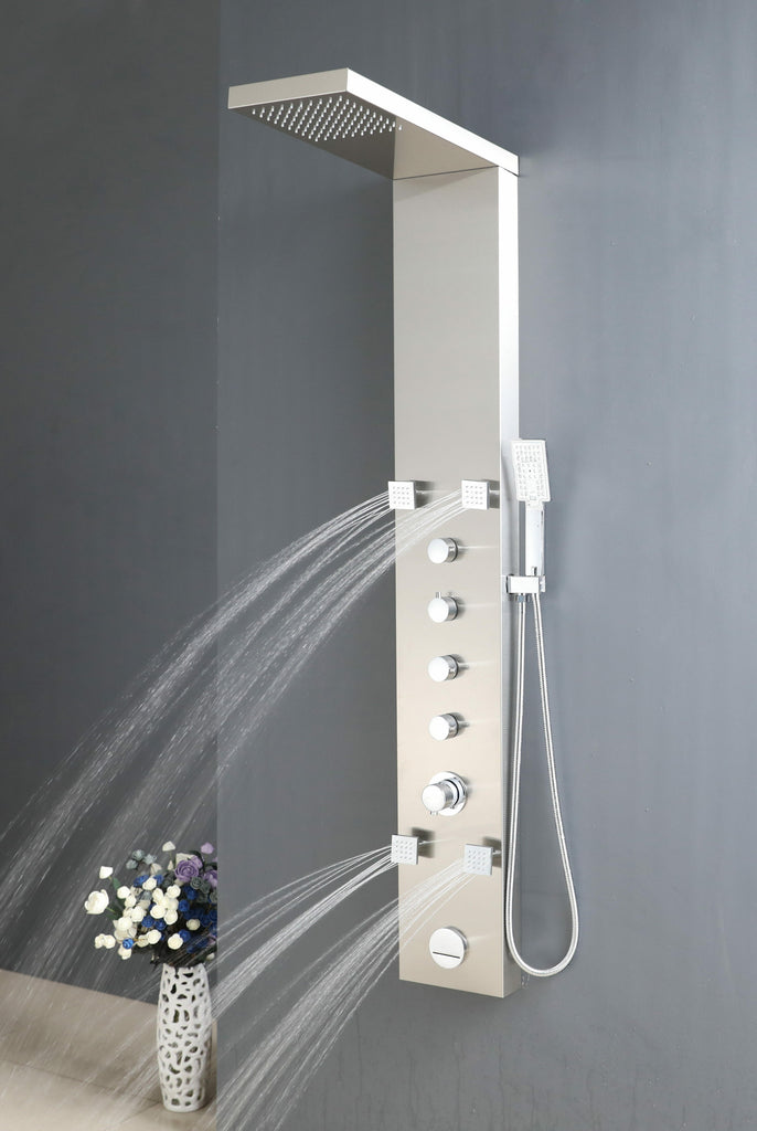 SHOWER PANEL "SEVILLE" ASP-7050-SS