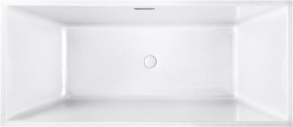 FREESTANDING TUB "BORDEAUX" 67" x 30" x 22.6" AFT-5781-WH
